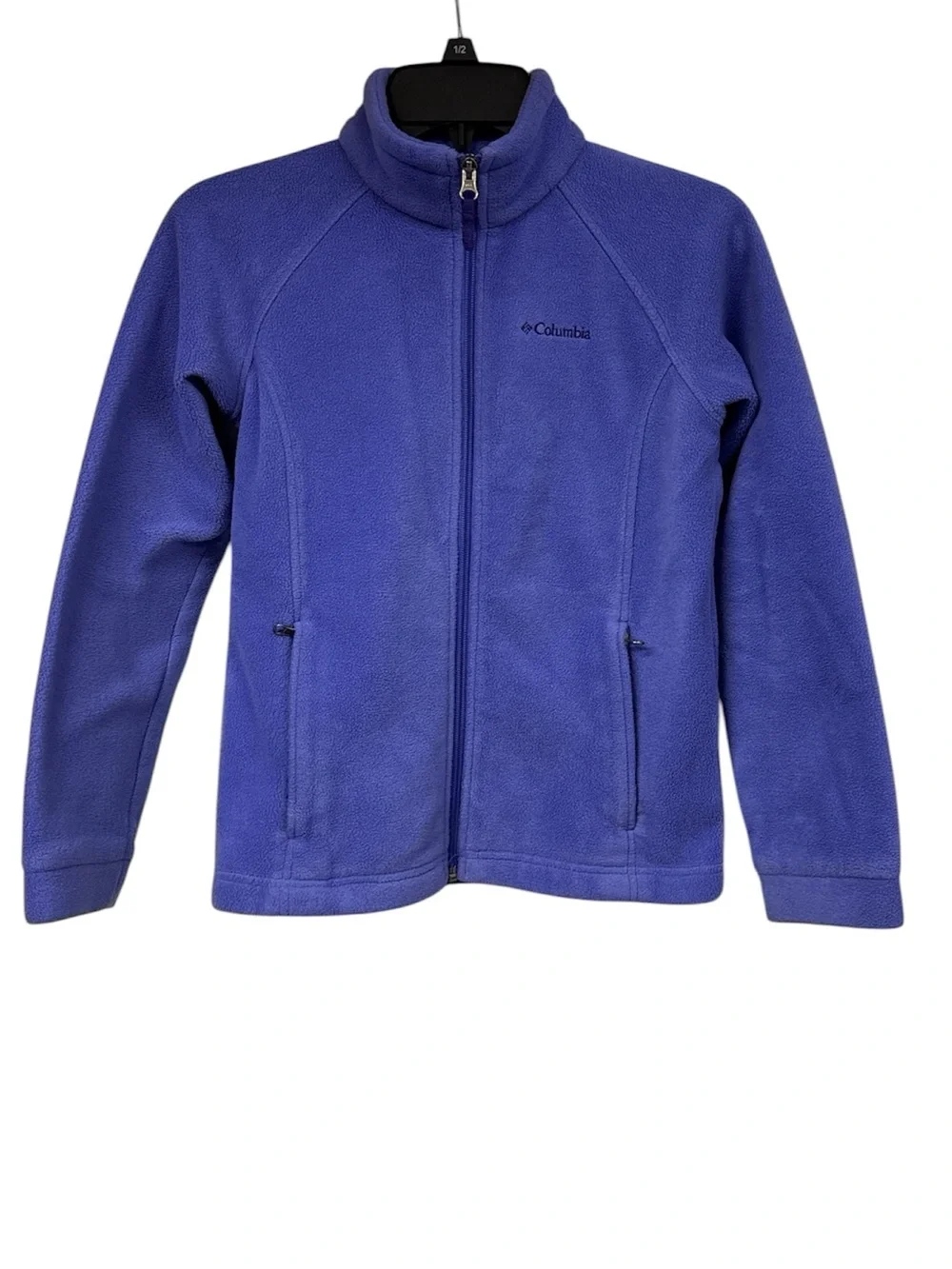 Columbia Kids Blue-Purple Full-Zip Fleece Jacket